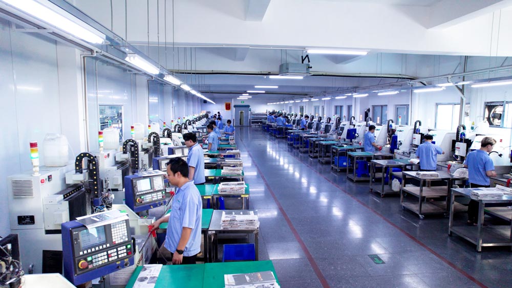 Weifeng precision machining workshop