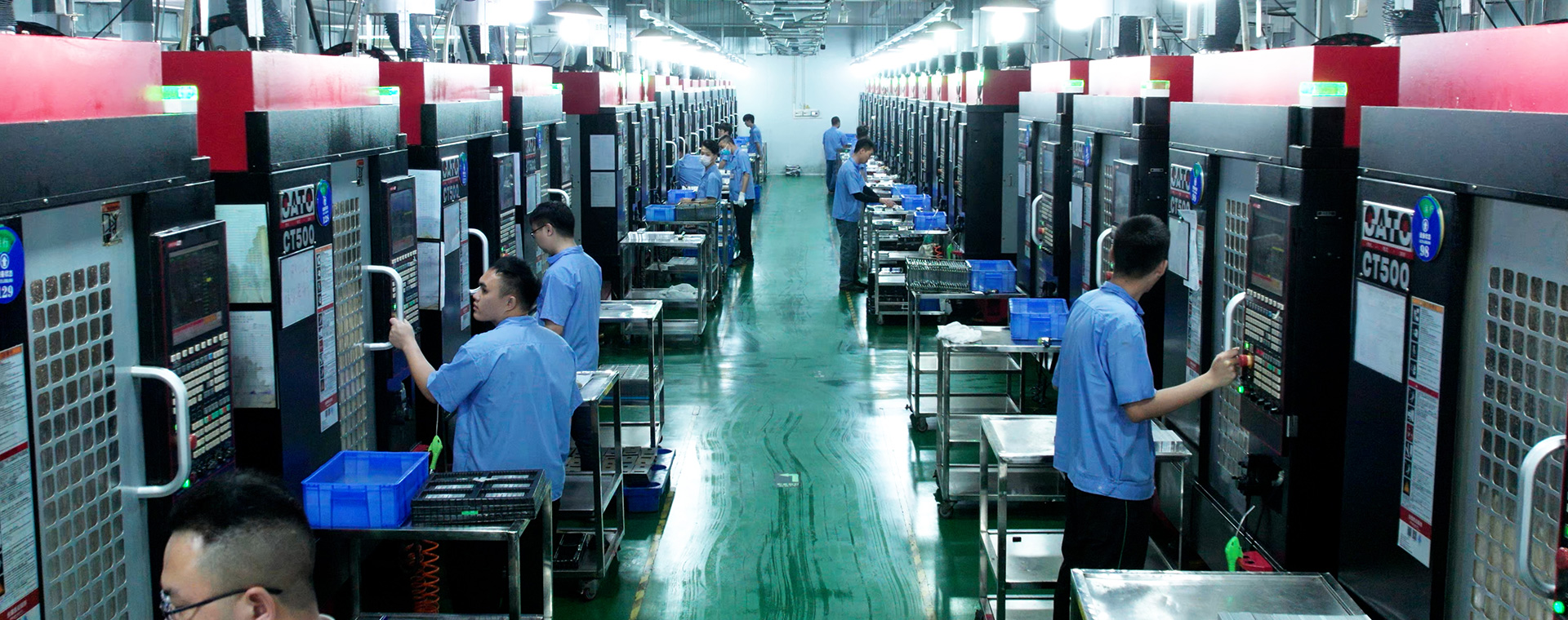 Weifeng precision CNC manufacturing facility